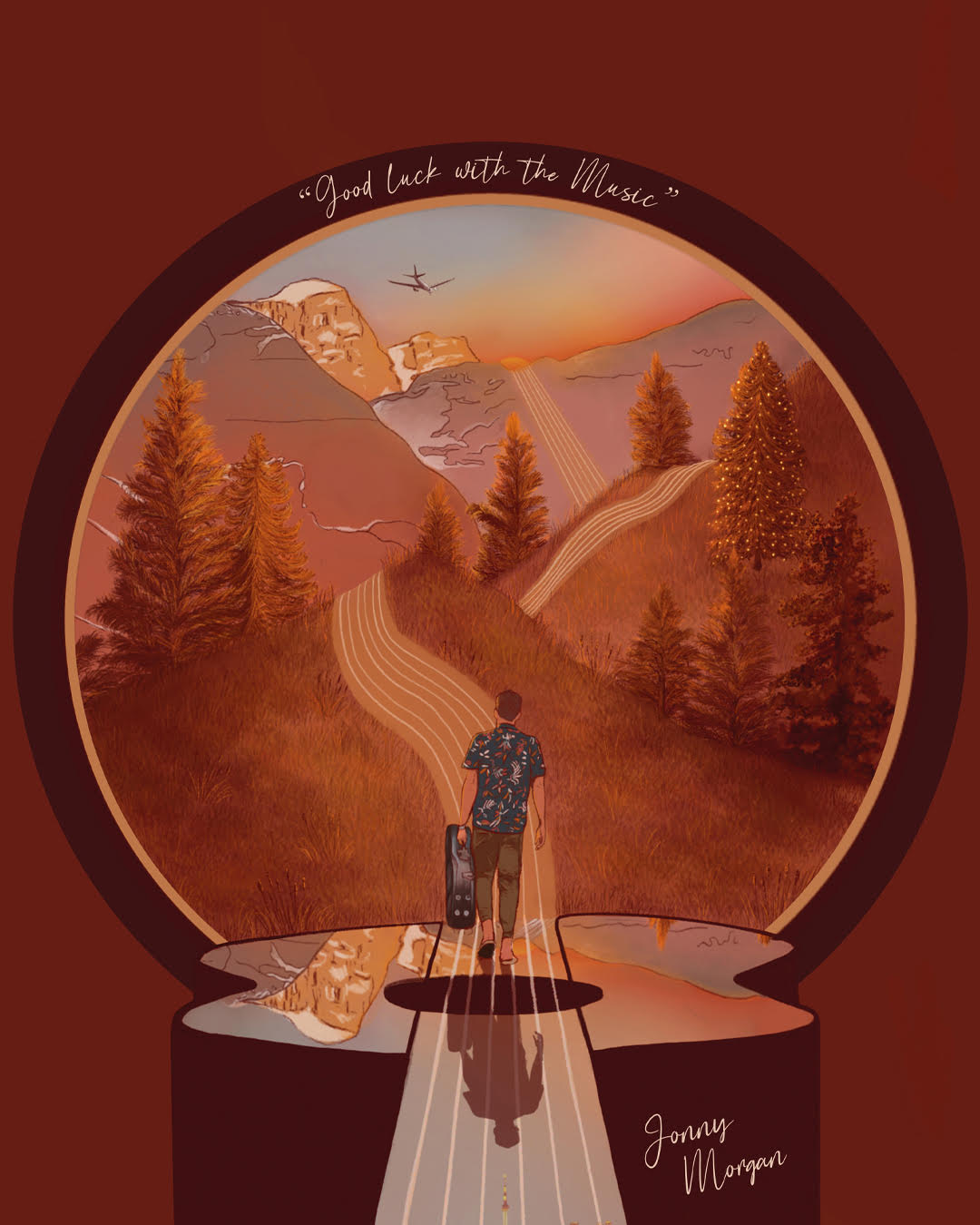 Limited Edition Signed - "Good Luck With the Music" A3 Poster